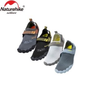 Silicone Anti-Slip Wading Shoes Size 39-47 Naturehike NH20FS022 dibuat dengan bahan yang premium, anti slip, lembut, ringan dan nyaman saat digunakan. Wading shoes dapat digunakan untuk snorkeling, swimming, surfing dan kegiatan air lainnya. Tersedia di berbagai warna dan ukuran. Anda bisa mendapatkan wading shoes di Erjee Camping Store Bali.