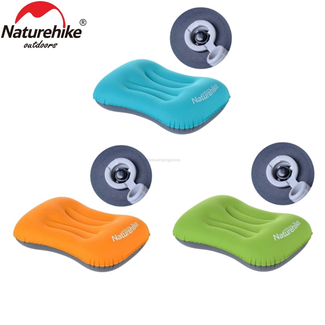 Square Air Cushion Inflatable Wind Pillow Naturehike NH17T013-Z terbuat daribahan polyester dan TPU Coating yang lembut dan nyaman dikulit, mempunyai ukuran compact dan ringan sehingga mudah untuk disimpan dan dibawa. Anda bia mendapatkan bantal angin di Erjee Camping Store Bali.