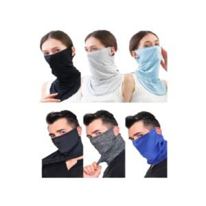 UPF50+ Mask Man/Woman terbuat dari bahan nylon dan spandex, sun protection, sejuk dan nyaman, cepat kering, hanging ear design. Anda bisa mendapatkan masker ini di Erjee Camping Store Bali.